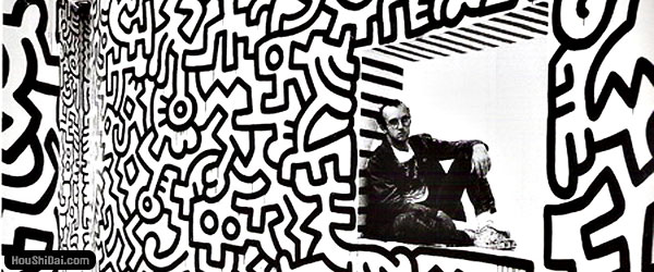 美国涂鸦大师Keith Haring凯斯·哈宁