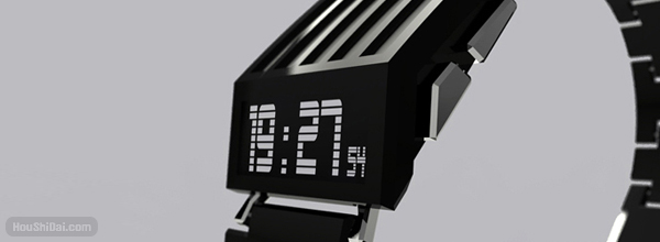 E-Ink Watch Concept 电子墨水屏的手表