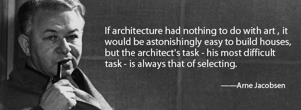 不务正业的设计师：雅各布森 Arne Jacobsen