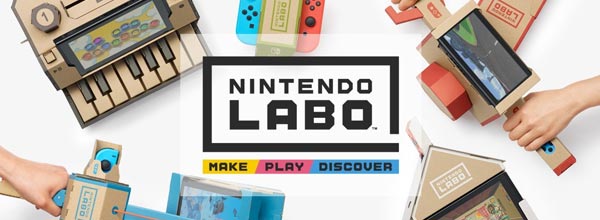 Nintendo Labo 任天堂重新定义游戏机新玩法