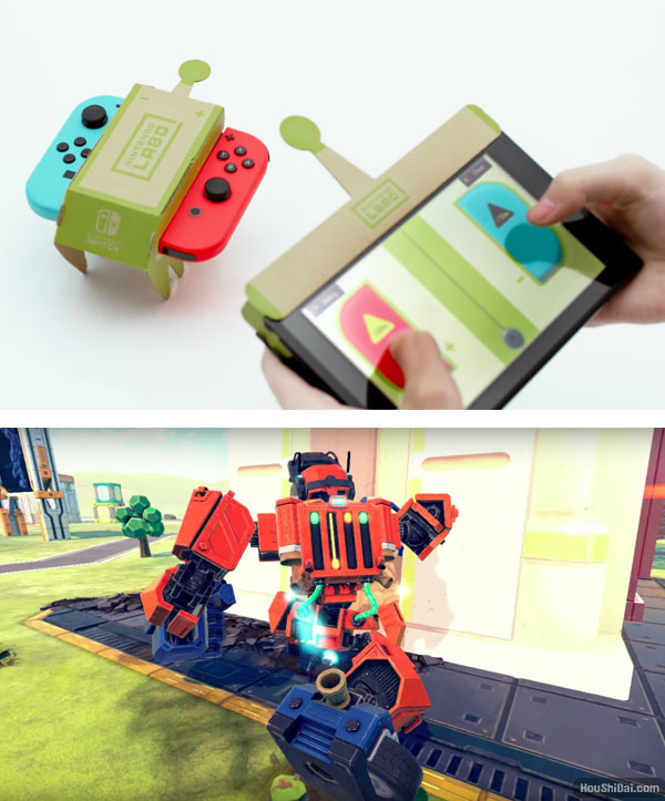 Nintendo Labo 任天堂重新定义游戏机新玩法